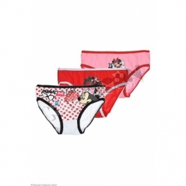 Culottes Fille Minnie en Boîte de 3