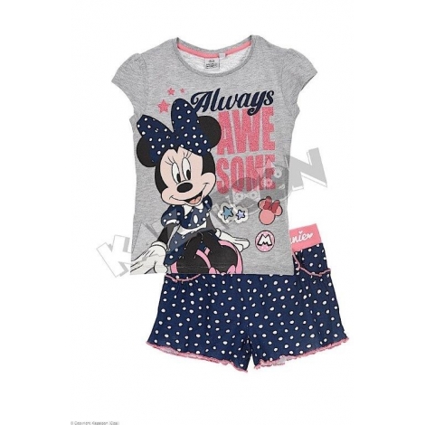 Ensemble Fille T-shirt Minnie et Short Minnie avec poches - Disney Maroc