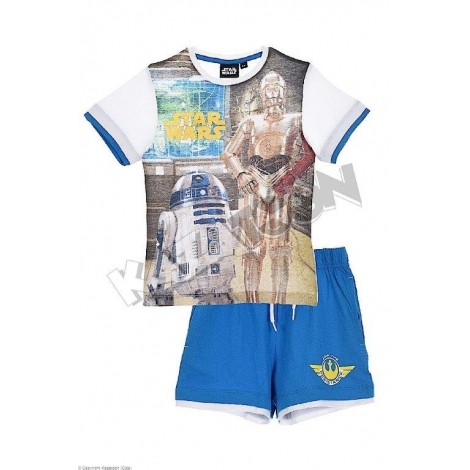 Ensemble Garçon Star Wars TS MC & SH - Disney Maroc