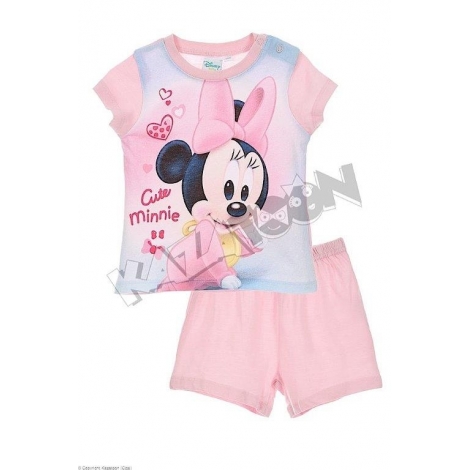 Pyjama Coton Bébé Fille Minnie