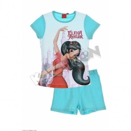 Pyjama Coton Fille Elena d'Avalor TS MC & SH