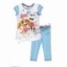 Pyjama Coton Fille Pat Patrouille 