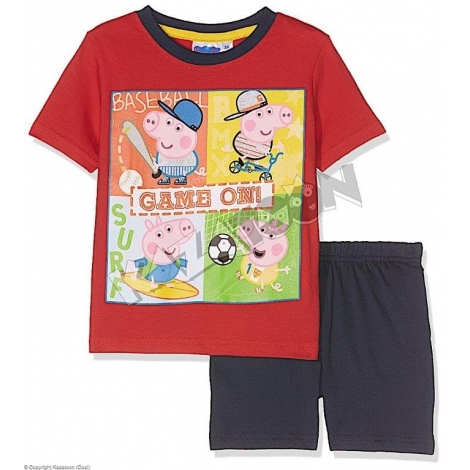 Pyjama Coton Garçon Peppa Pig