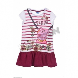 Robe Peppa Pig Manches Courtes