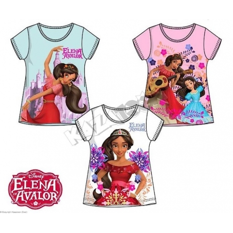 Tee Shirt Fille Elena De Avalor Manches Courtes - Disney Maroc