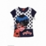 Tee Shirt Fille Ladybug Manches Courtes