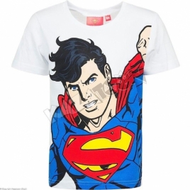 Tee Shirt Garçon Superman Manches Courtes