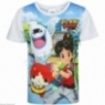 Tee Shirt Garçon Yokai Watch Manches Courtes