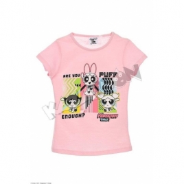 Tee shirt Fille Powerpuff Girls Manches Courtes