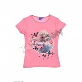 TShirt Reine des Neiges Fille Manches Courtes