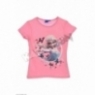 TShirt Reine des Neiges Fille Manches Courtes