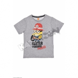 Tee Shirt Garçon Minions Manches Courtes