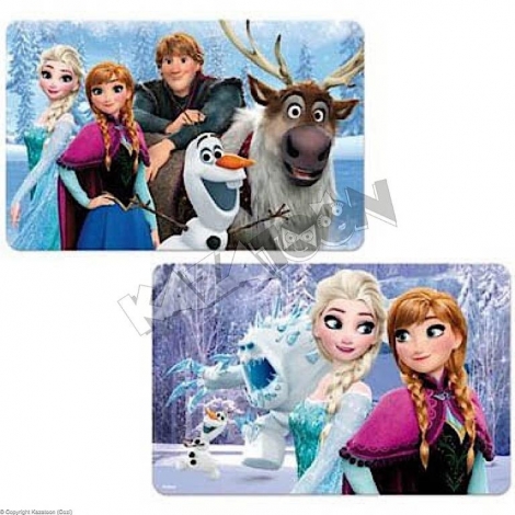 Set de Table 3D Reine des Neiges