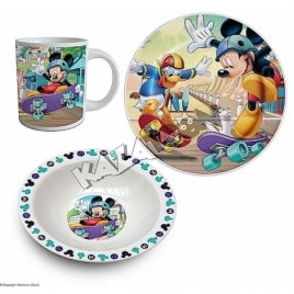 Set Déjeuner 3 Pcs Mickey