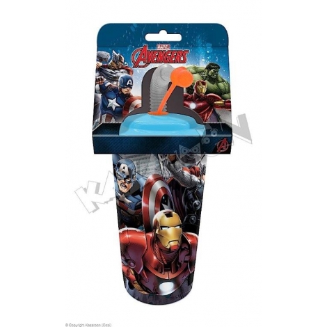 Verre à Paille 3D Avengers