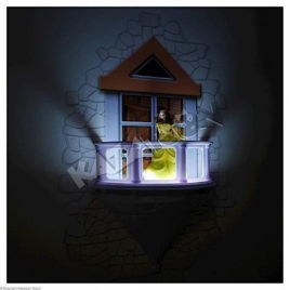 Luminaire 3D Princesse Belle