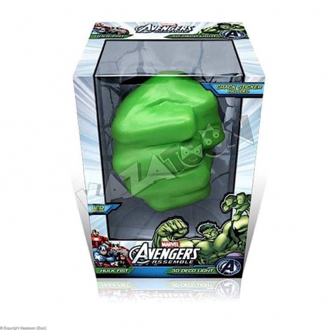 Luminaire 3D Hulk Right Fist