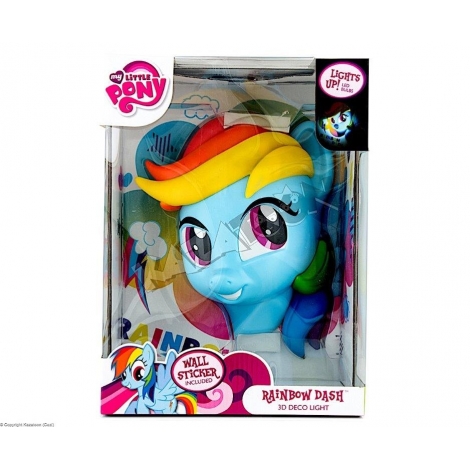 Luminaire 3D Little Pony Rainbow Dash