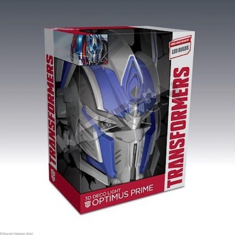 Luminaire 3D Transformer Optimus Prime