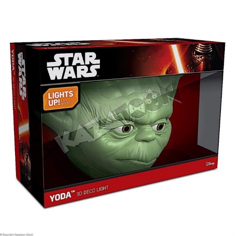 Luminaire 3D Yoda Face