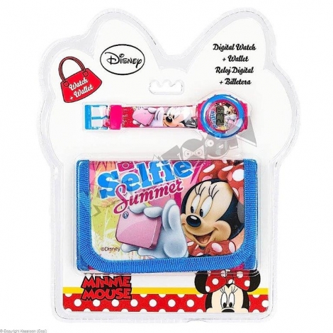 Set Montre et Portemonnaie Minnie