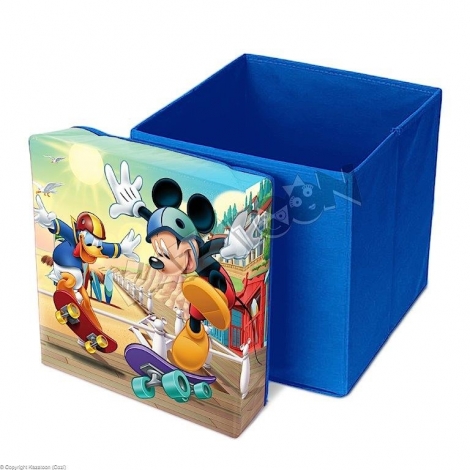 Pouf de Rangement Mickey