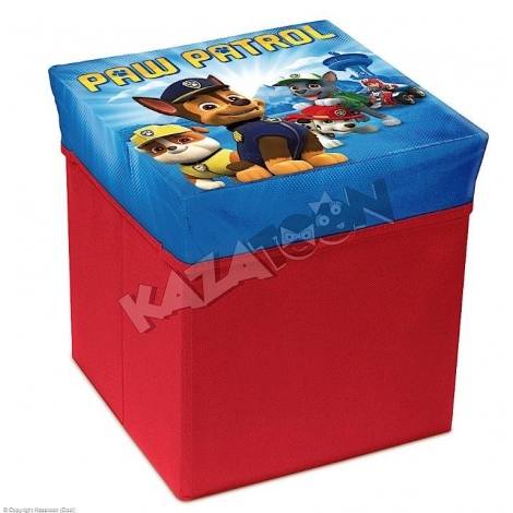 Pouf de Rangement Pat Patrouille