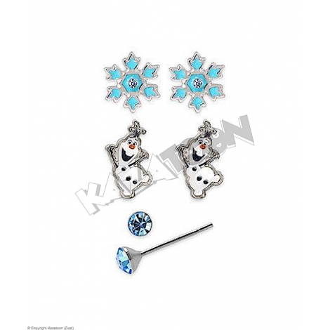 Set Boucles d'oreilles Reine des Neiges