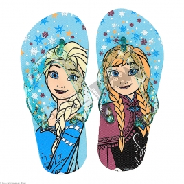 Tongs Fille Reine des Neiges