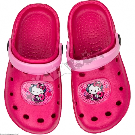 Sandales Style Crocs Hello Kitty