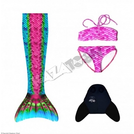 Maillot Queue de Sirène Maroc 4 Pièces Bali (Junior)