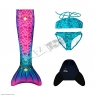 Maillot Queue de Sirène Maroc 4 Pièces Star (Teen)