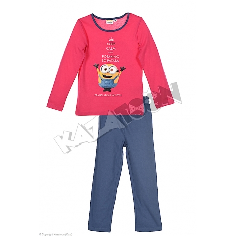 Pyjalong Coton Fille Minions