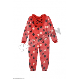 Surpyjama Fille Molleton Phosphorescente Ladybug