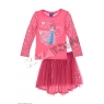 Ensemble Fille La Reine des Neiges TS ML & Jupe