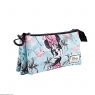 Trousse Minnie 3 Zips - Tropic