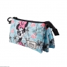 Trousse Minnie 3 Zips - Tropic