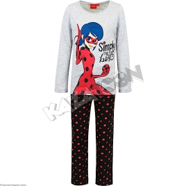 Pyjama Coton Fille Ladybug